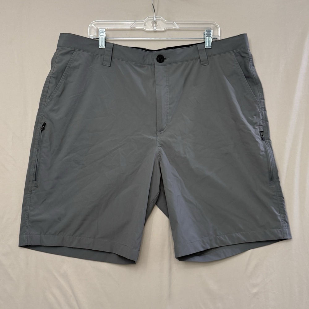 Orvis Mens Shorts Gray Performance Hiking Fishing Lightweight Size 40